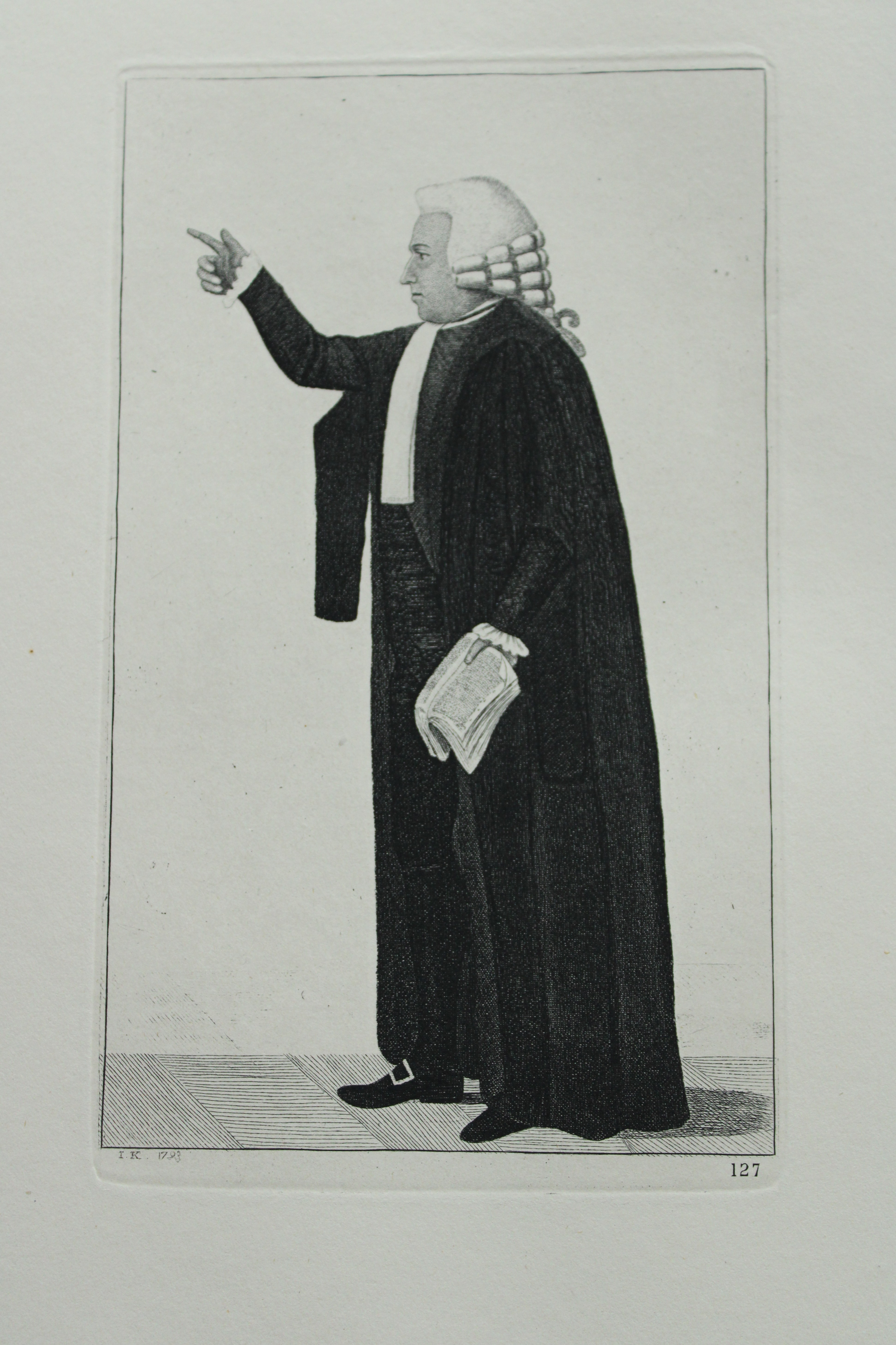 John Kay - Etching of Robert Blair, Solicitor-General 1877