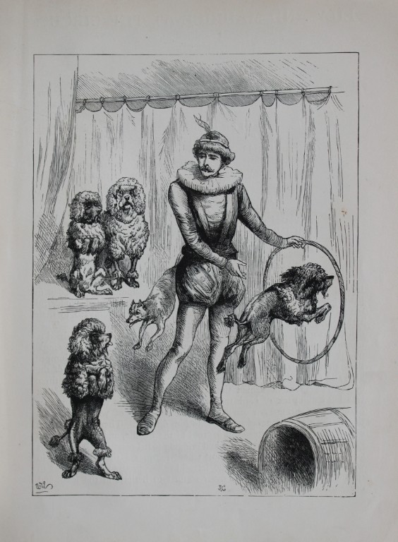 AT Elwes - Poodles 1884