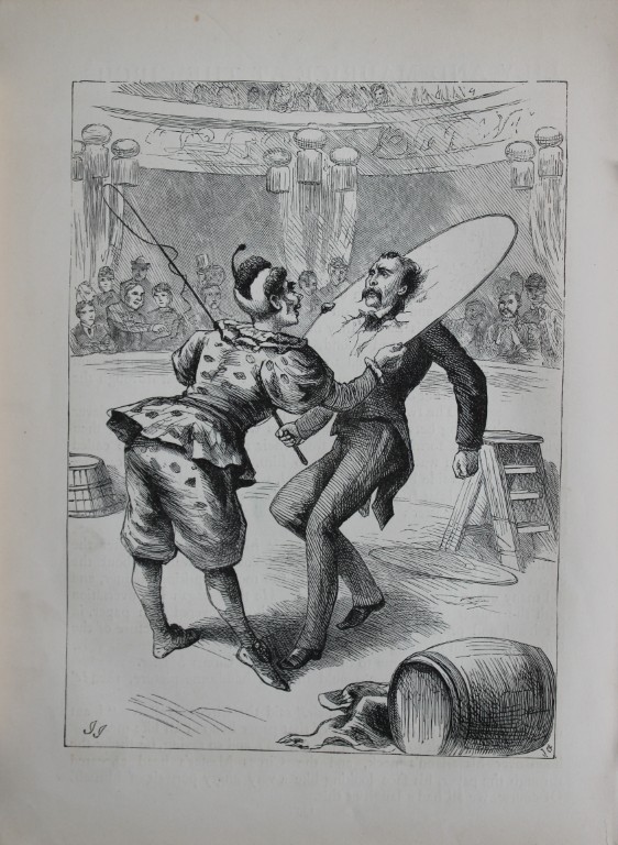 AT Elwes - Clown holds the Hoop 1884