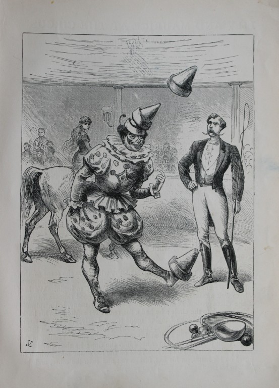 AT Elwes - Clown and his Hats 1884