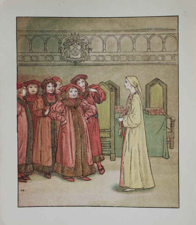 Kate Greenaway - The Pied Piper of Hamelin 1905