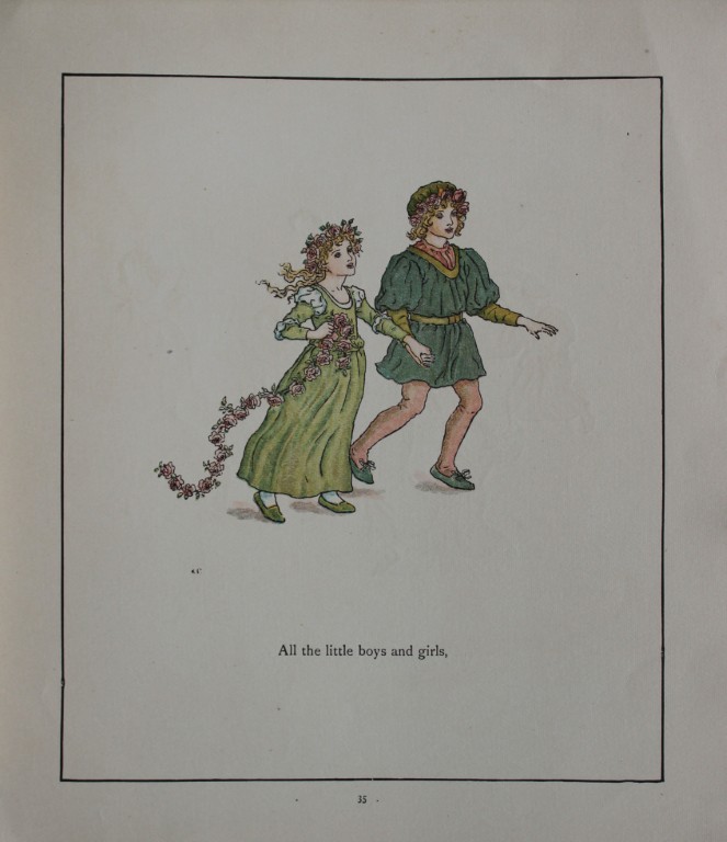Kate Greenaway - The Pied Piper of Hamelin 1905