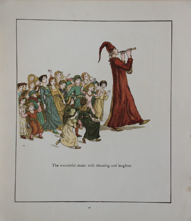 Kate Greenaway - The Pied Piper of Hamelin 1905