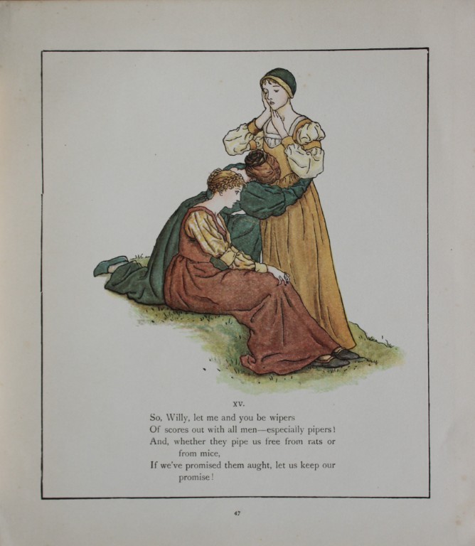 Kate Greenaway - The Pied Piper of Hamelin 1905