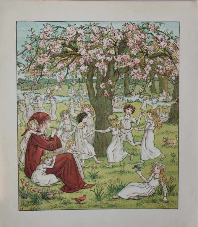 Kate Greenaway - The Pied Piper of Hamelin 1905