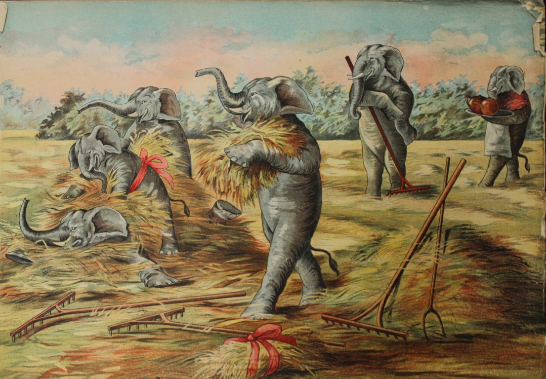 N Parker - Print from The Lays of the Grays 1909
