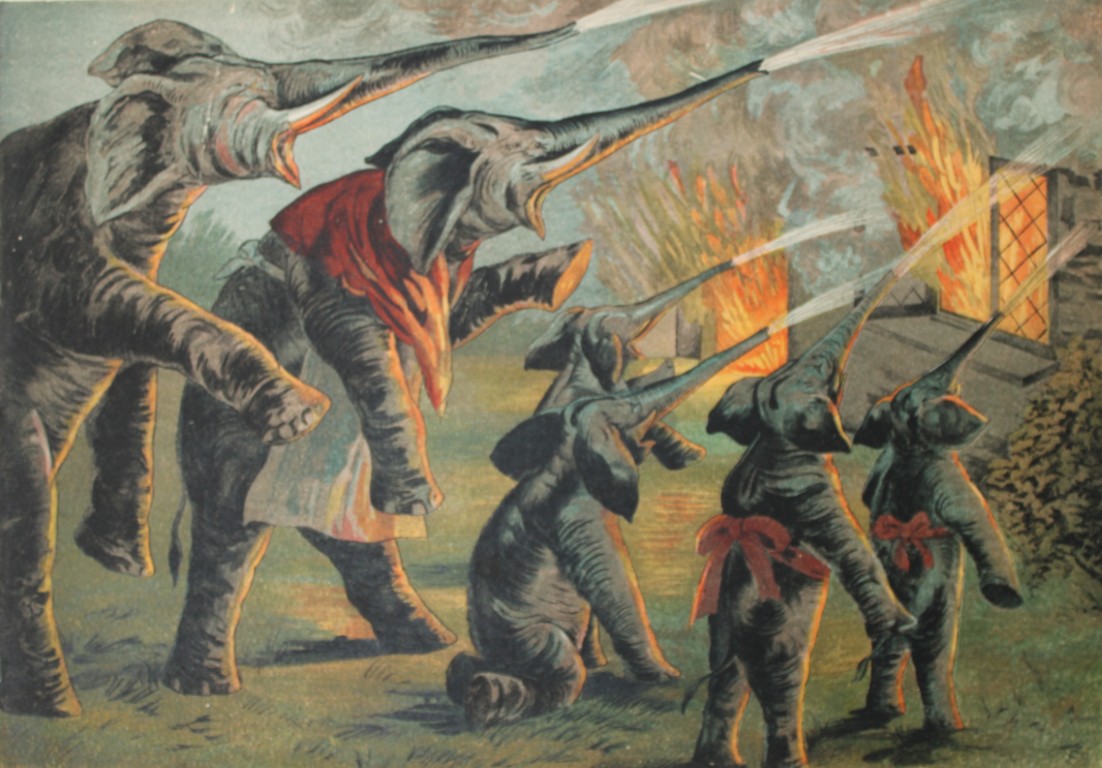N Parker - Print from The Lays of the Grays 1909