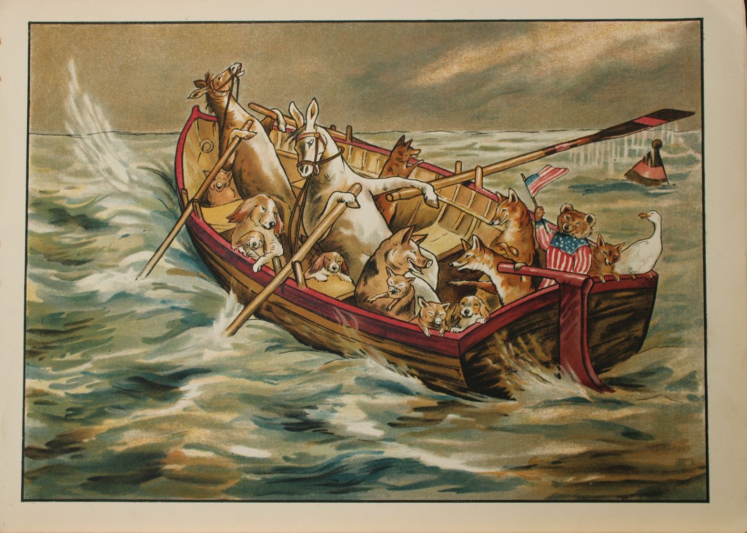 N Parker - Print from Larder Lodge 1909