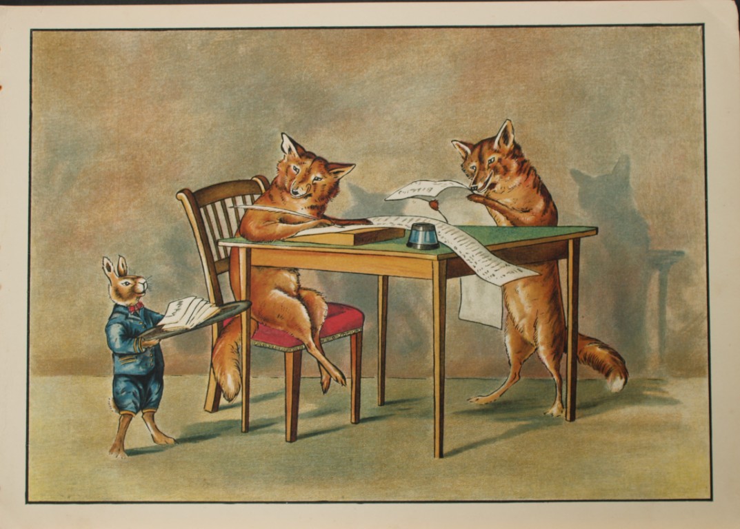 N Parker - Print from Larder Lodge 1909