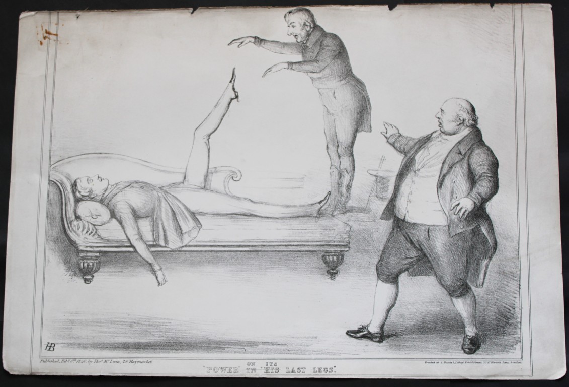 John Doyle (HB) - Original engraving from Political Sketches 1830-1840