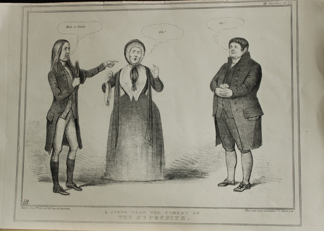 John Doyle (HB) - Original engraving from Political Sketches 1830-1840