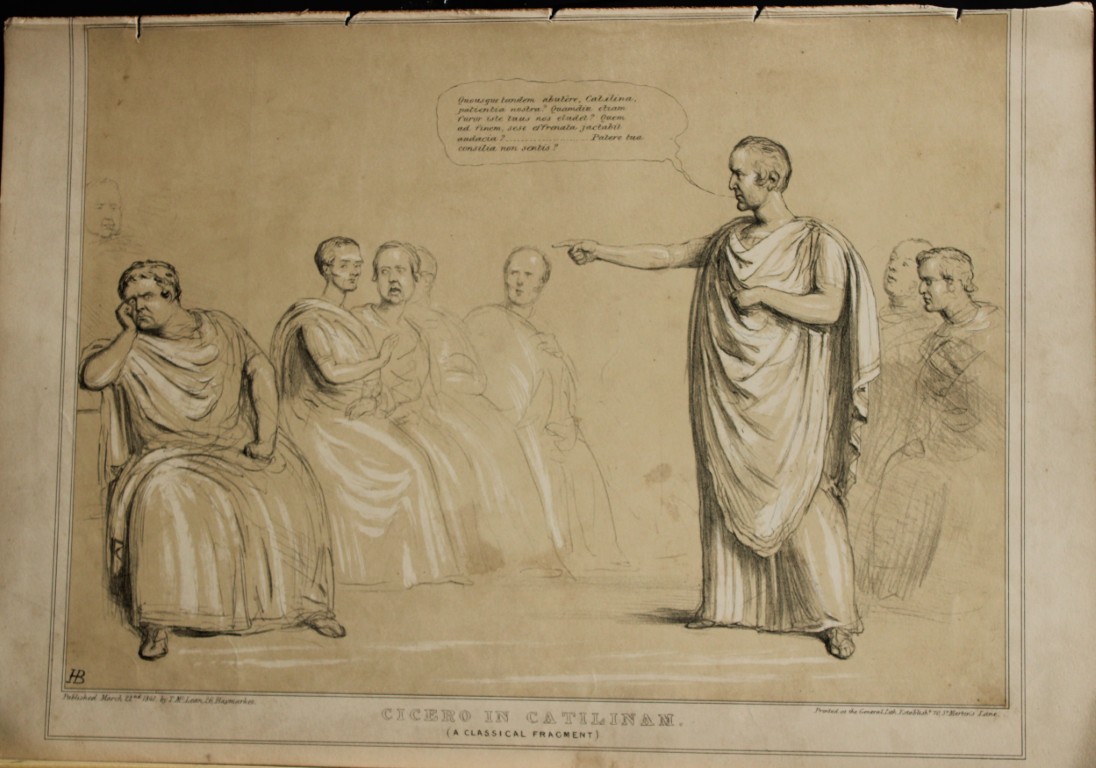 John Doyle (HB) - Original engraving from Political Sketches 1830-1840
