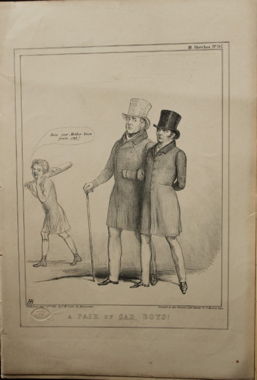 John Doyle (HB) - Original engraving from Political Sketches 1830-1840
