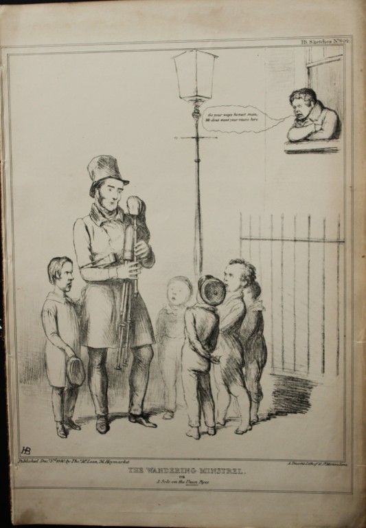John Doyle (HB) - Original engraving from Political Sketches 1830-1840