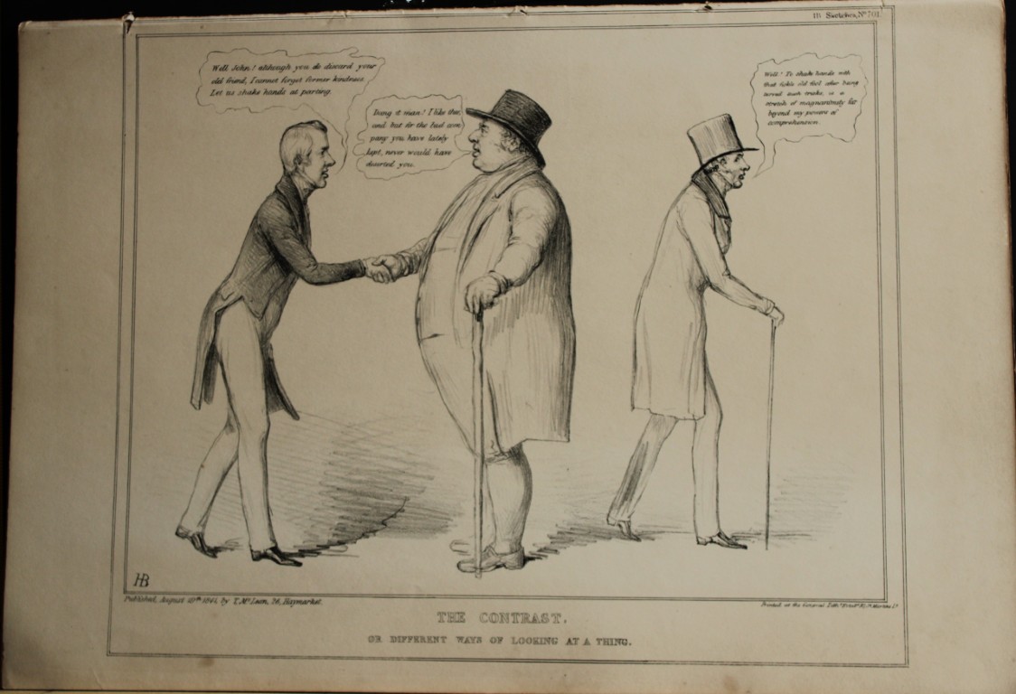 John Doyle (HB) - Original engraving from Political Sketches 1830-1840