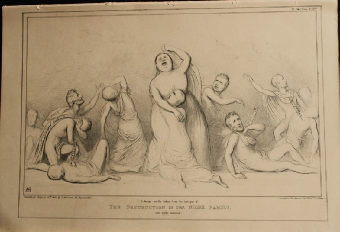 John Doyle (HB) - Original engraving from Political Sketches 1830-1840
