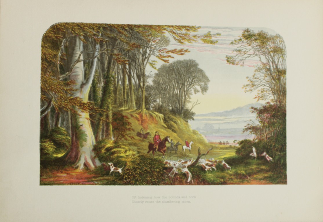 AF Lydon - L'Allegro (Milton) from Gems from the Poets 1860