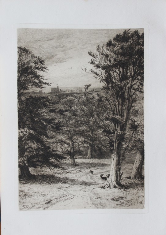 Windsor Park by Frederick Albert Slocombe 1885