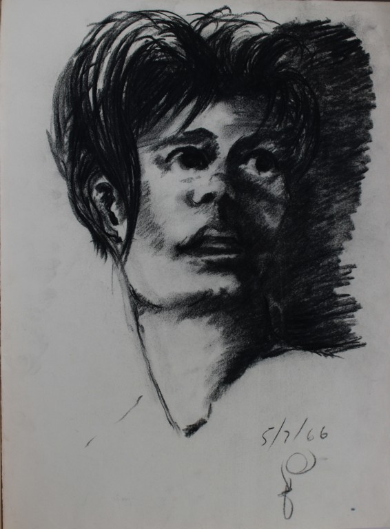 Sergio Salvagnini  - Original pencil and ink drawing 1966