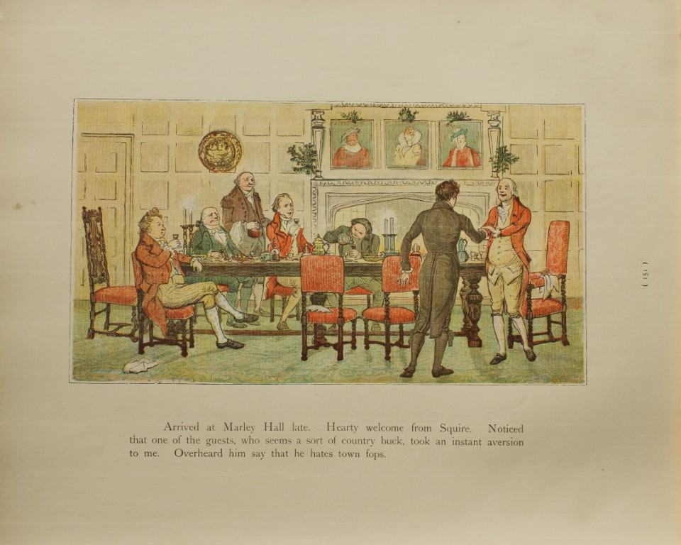 Randolph Caldecott - Illustrations from The Graphic 1888