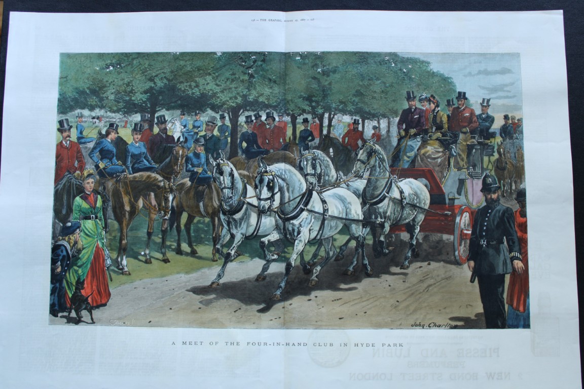 John Charlton - Four-in-Hand Club in Hyde Park 1887