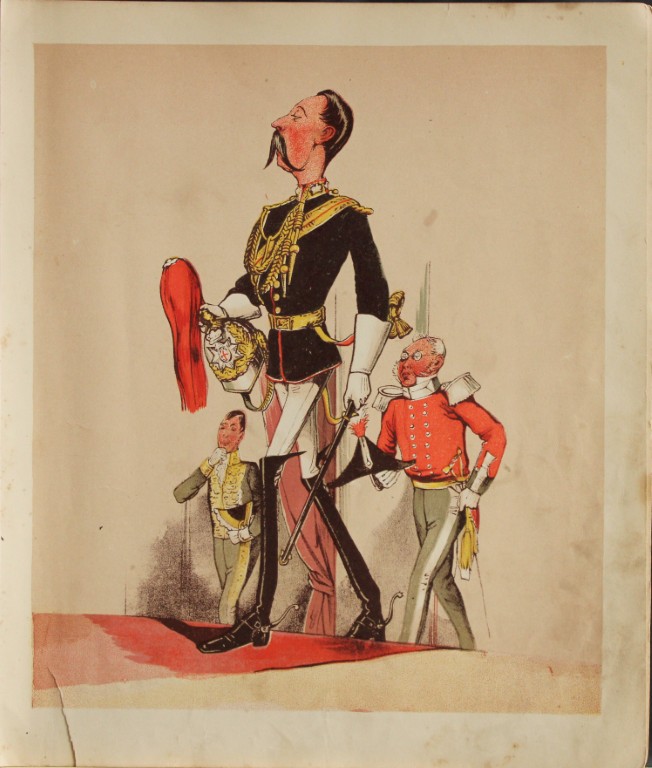 Capt Seccombe - Engraving of  The Captain 1870