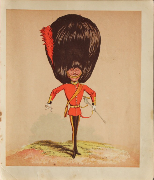 Capt Seccombe - Engraving of The Guardsman 1870