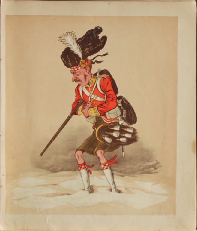 Capt Seccombe - Engraving of The Highlander 1870