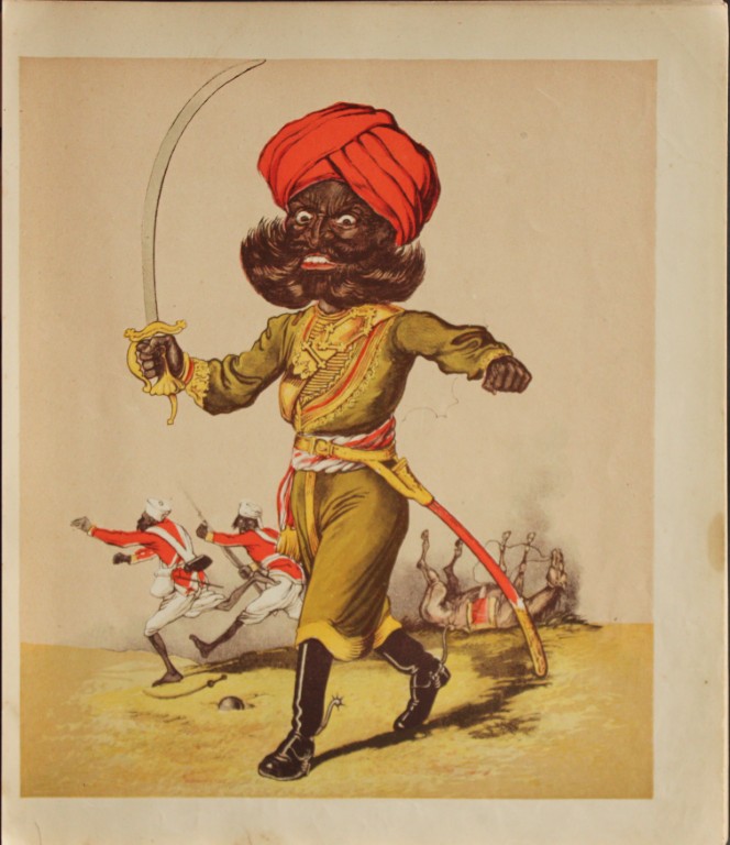 Capt Seccombe - Engraving of The Indian Horseman 1870