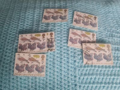 12 days of Christmas stamps