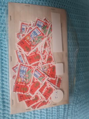 Large lot of angel stamps