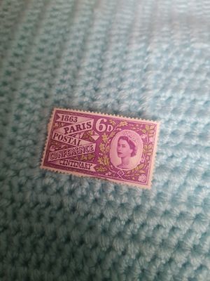 1863 stamp paris