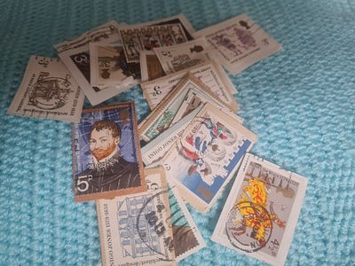Large stamp lot