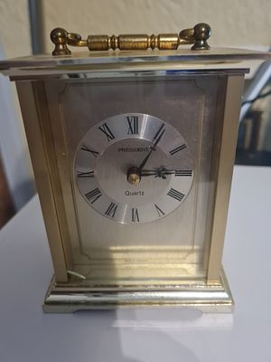 President brass clock