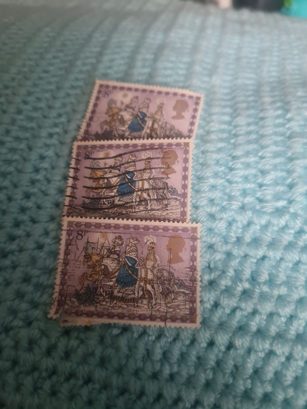 Lot 158: 3 Kings stamps