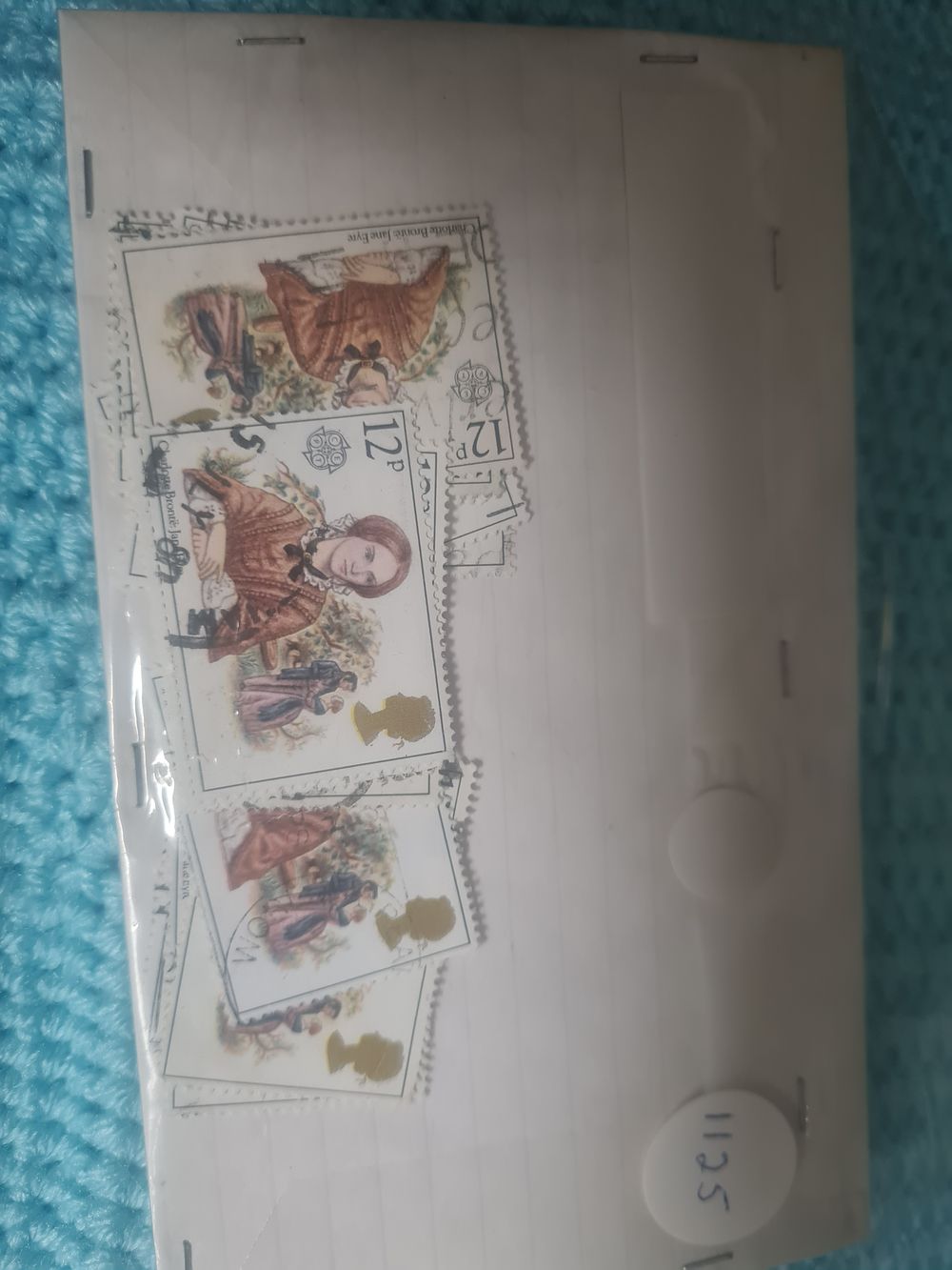 Lot 189: Charlotte broote jane eyre stamps lot