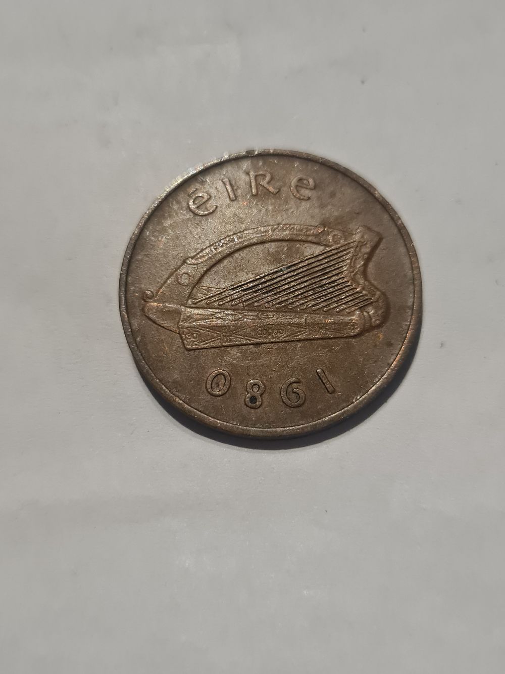Lot 237: Vintage irish coin