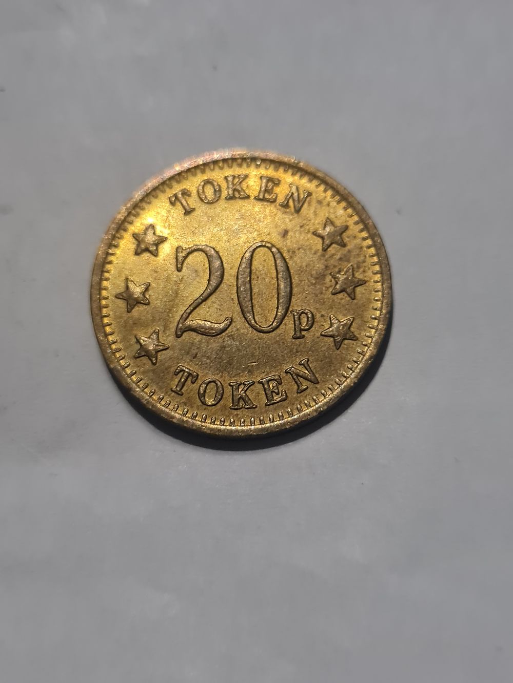 Lot 253: Vintage token