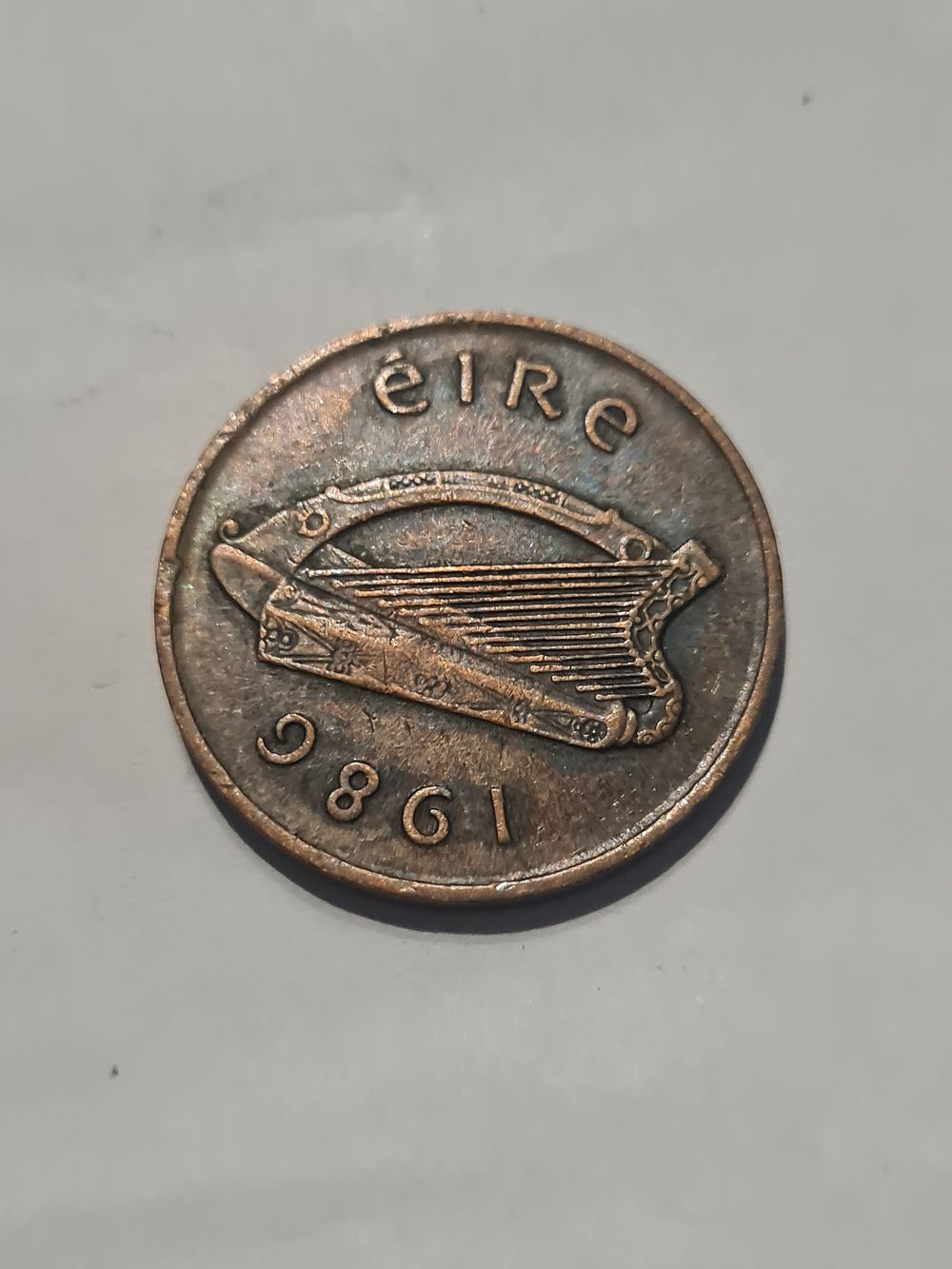 Lot 277: Vintage irish coin