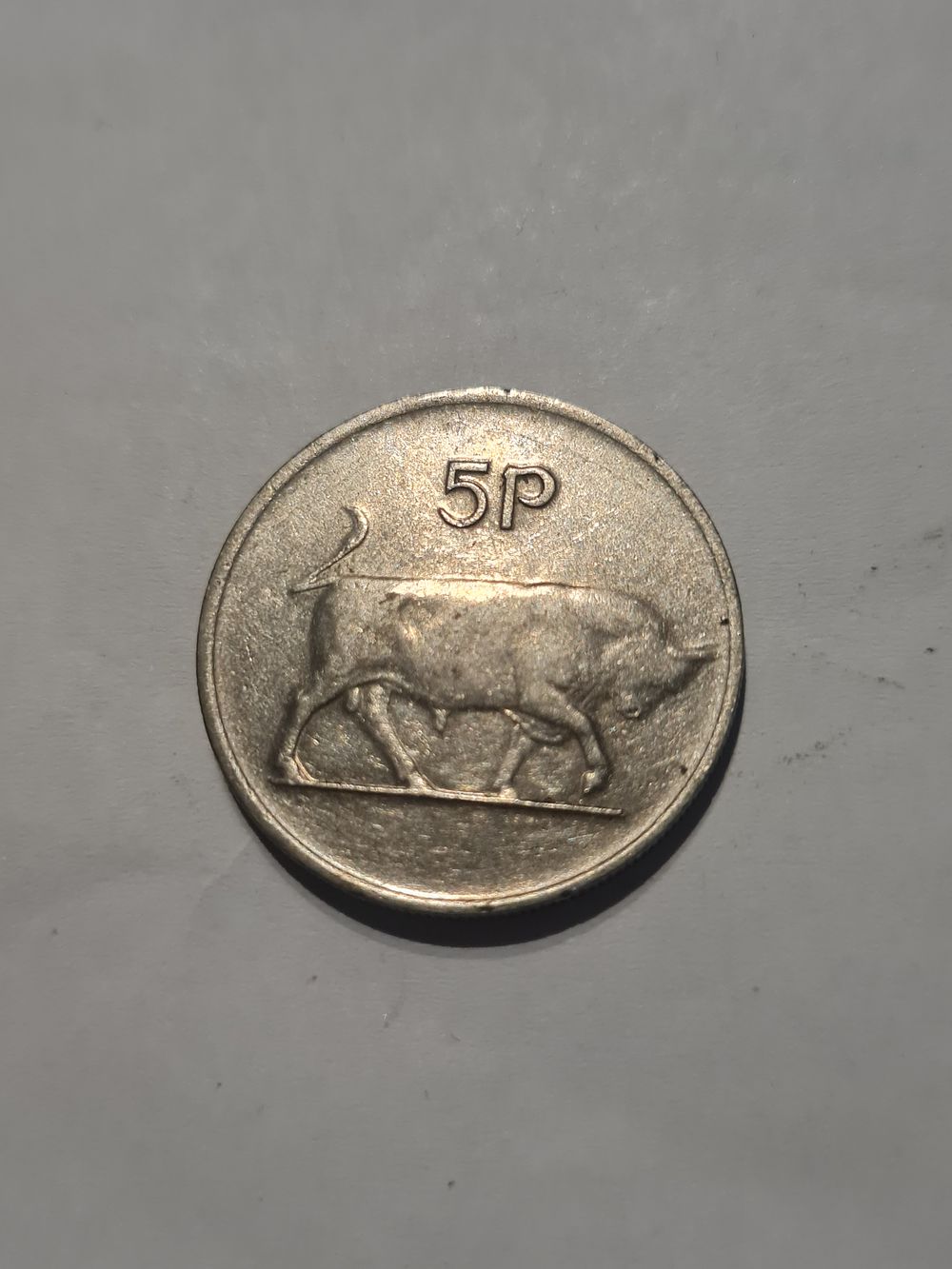 Lot 282: Irish bull coin