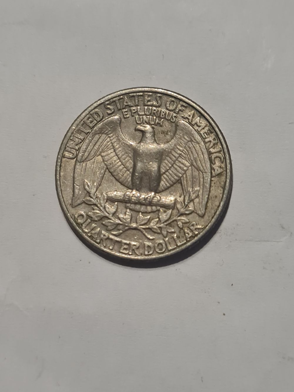 Lot 284: American quarter dollar