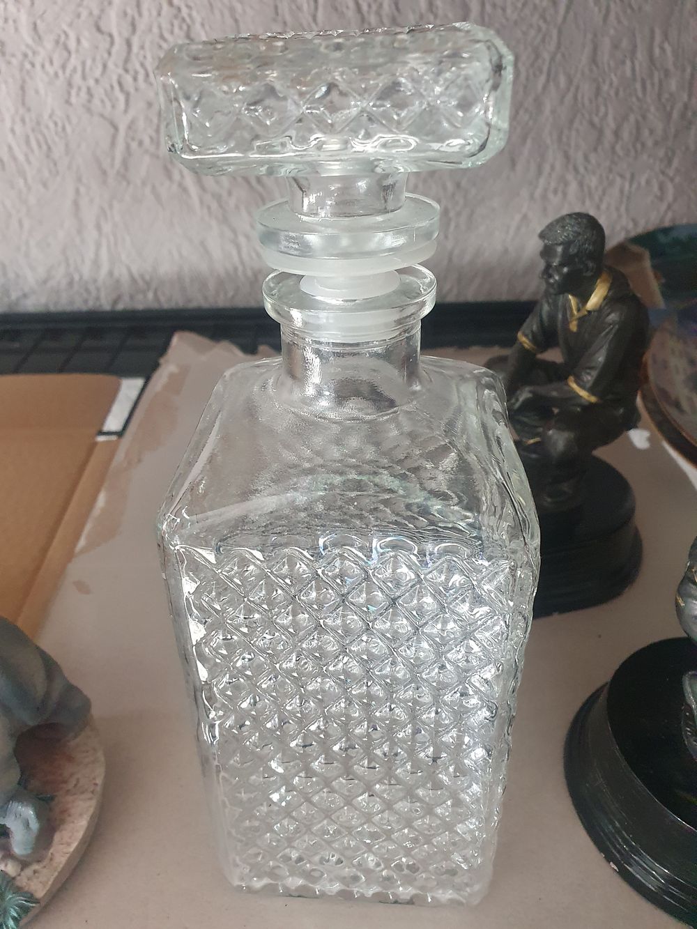 Lot 19k: Vintage whisky decanter