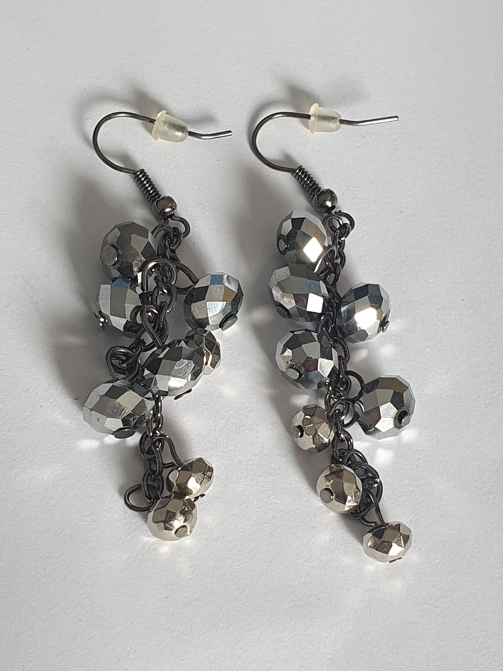 Lot 116: Pair of Detailed Drop Earrings