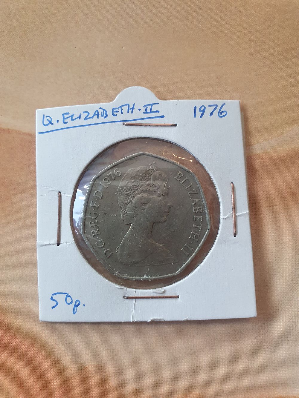 Lot 158: 1976 50p