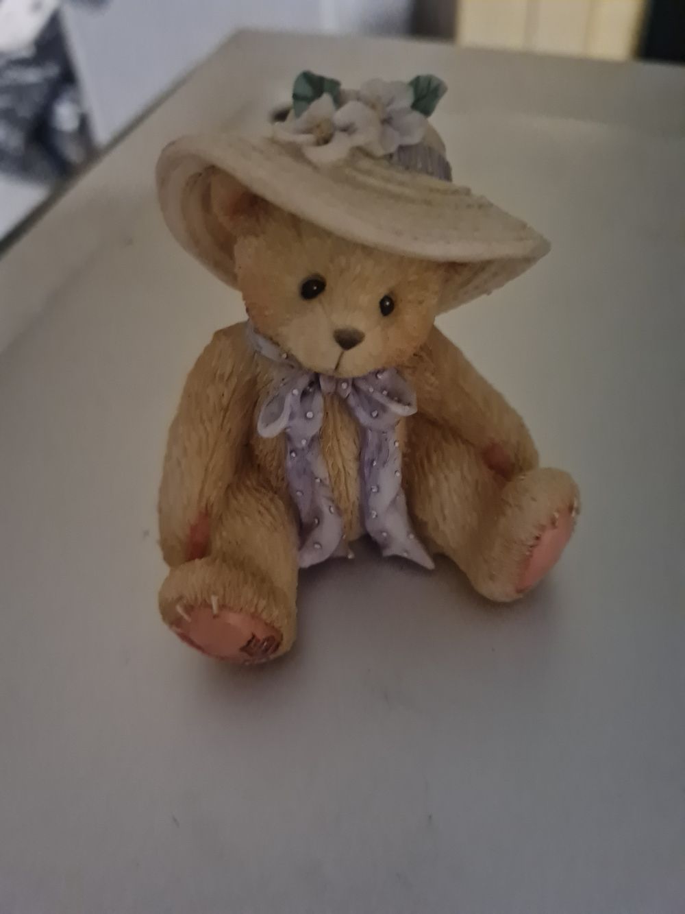 Lot 202: Love me tender teddy figerine