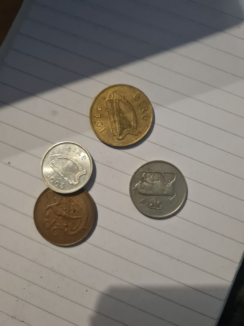 Lot 204: Vintage irish coin lot