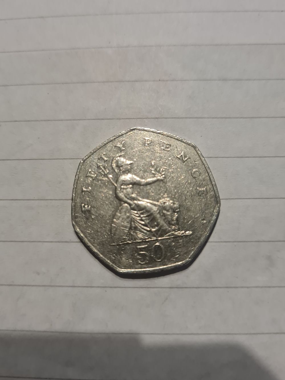 Lot 252: Collecters 50p coin