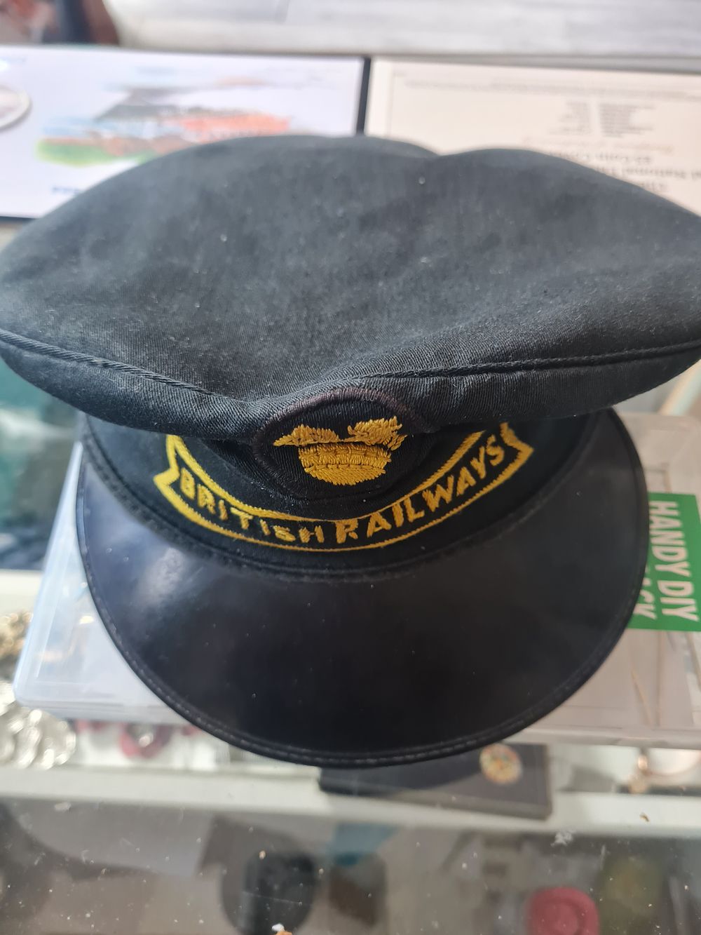 Lot 213: Vintage British railways cap