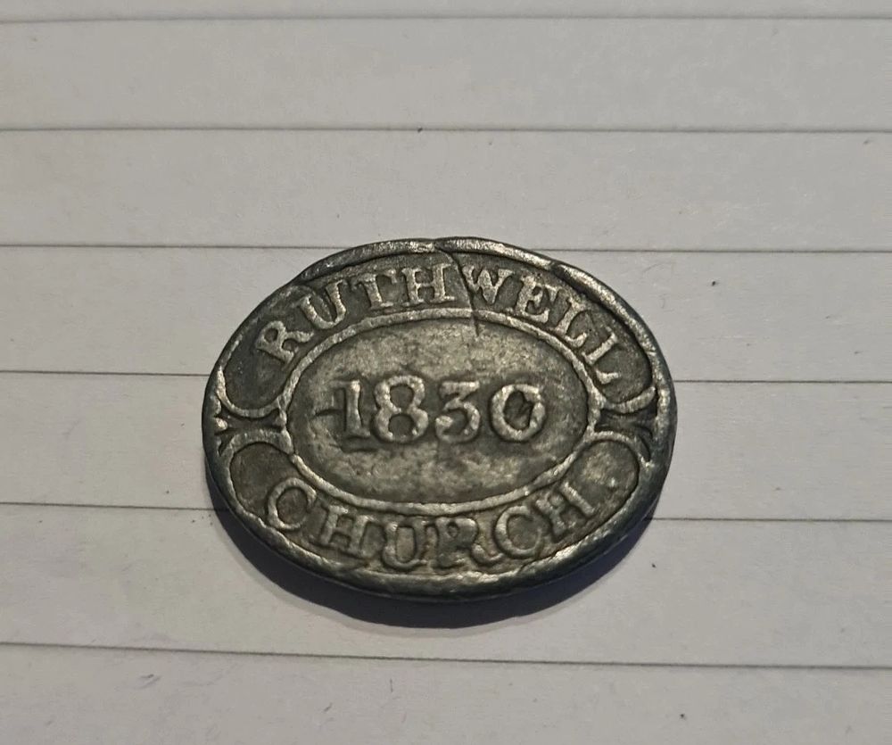 Lot 160: 1830s Ruthwell Sacramental Token