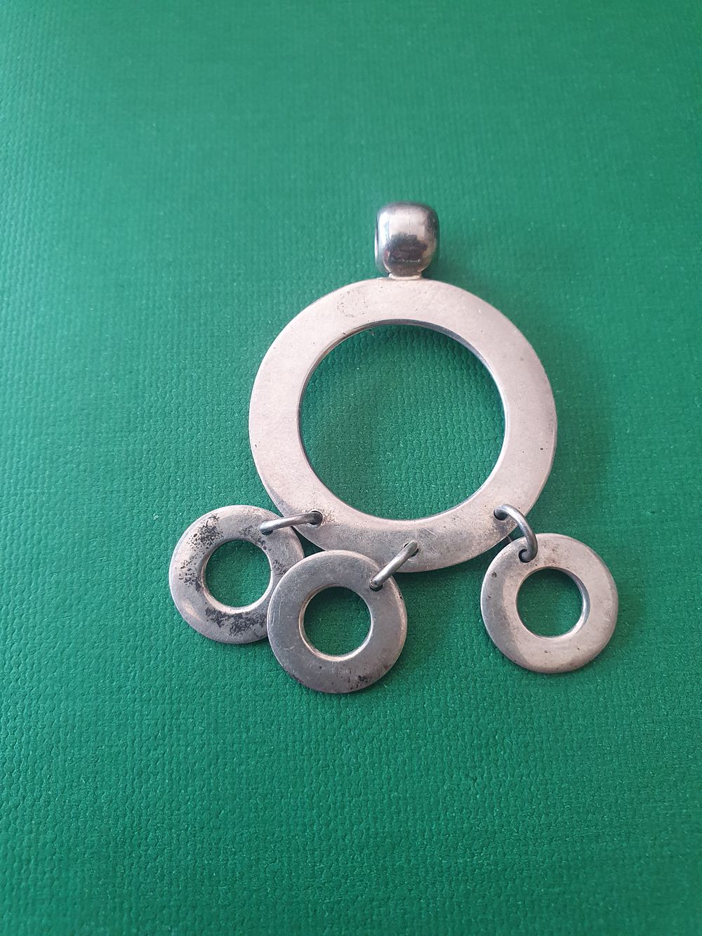 Lot 212: Large silver 925 pendant
